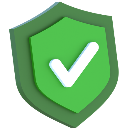Verify Security  3D Icon