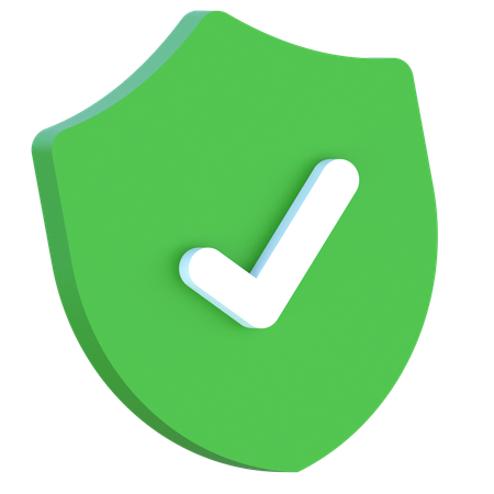 Verify Security  3D Icon
