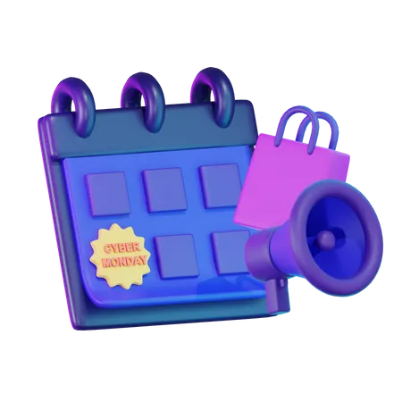 Verkaufsmonat  3D Icon