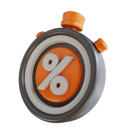 Verkaufszeit  3D Icon