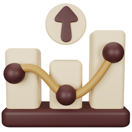 Verkehrsdiagramm  3D Icon