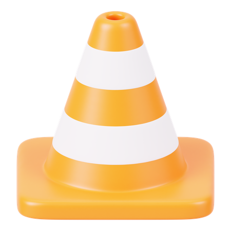 Verkehrskegel  3D Icon