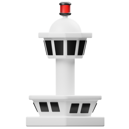 Verkehrskontrollturm  3D Icon