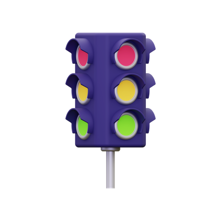 Verkehrsschild  3D Icon