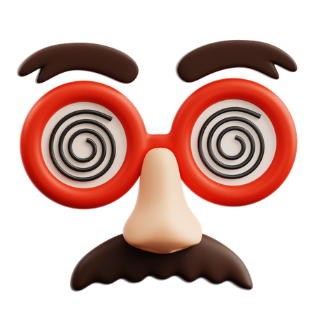 Verkleidung Maske  3D Icon