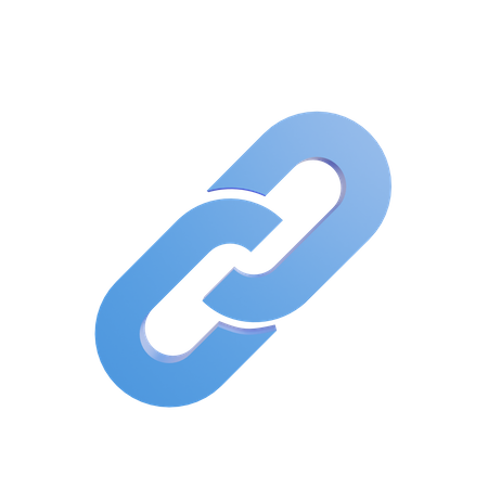 Verknüpfung  3D Icon