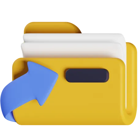 Verknüpfungsordner  3D Icon