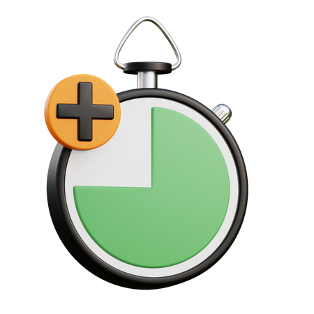 Extra Zeit  3D Icon