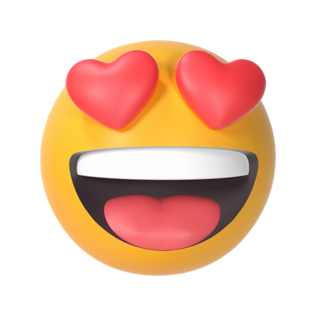 Verliebt  3D Emoji