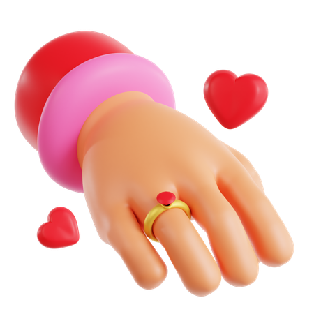 Engagement  3D Icon