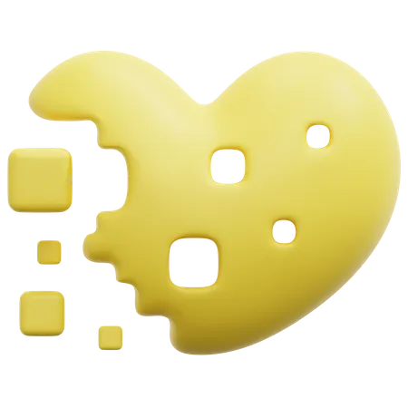 Verlorenes Herz  3D Icon