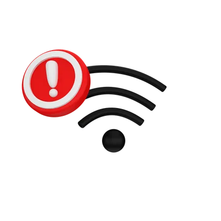 Signal verloren  3D Icon