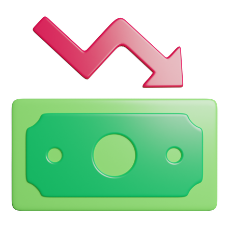 Verlust  3D Icon