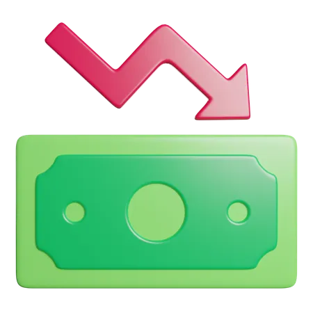 Verlust  3D Icon