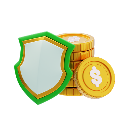 Vermögensschutz  3D Icon