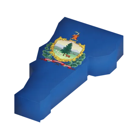 Vermont  3D Icon