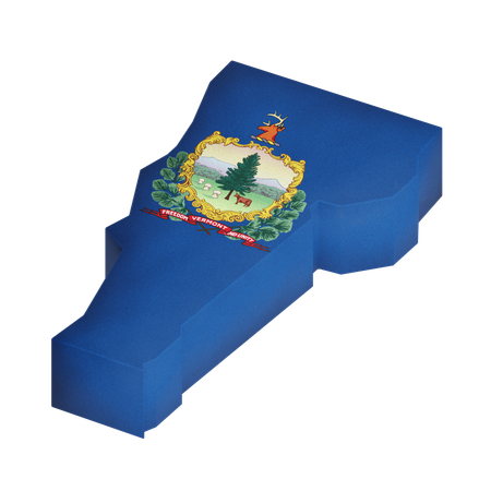 Vermont  3D Icon