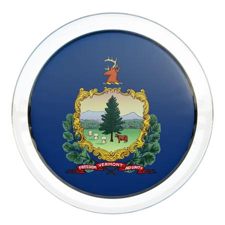 Vermont Flag  3D Flag