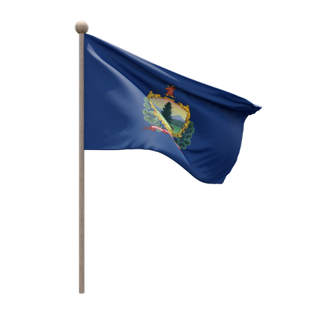 Mastro de vermont  3D Flag