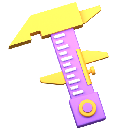 Vernier Calibers  3D Icon