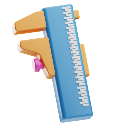 Vernier Caliper  3D Icon