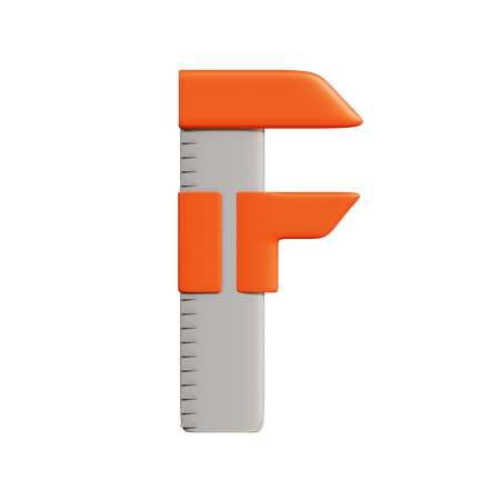 Vernier Caliper  3D Icon