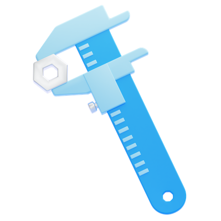 Vernier Caliper  3D Icon