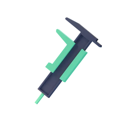 Vernier Caliper  3D Icon