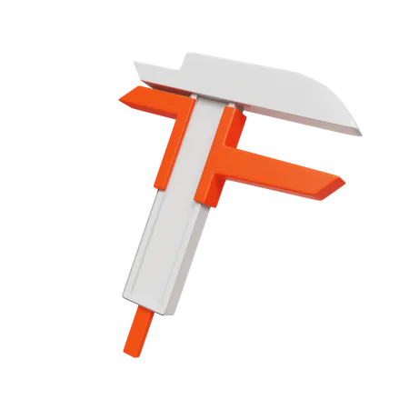 Vernier Caliper  3D Icon