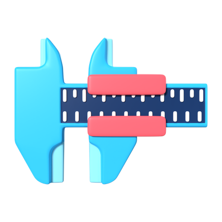 Vernier Calipers  3D Icon