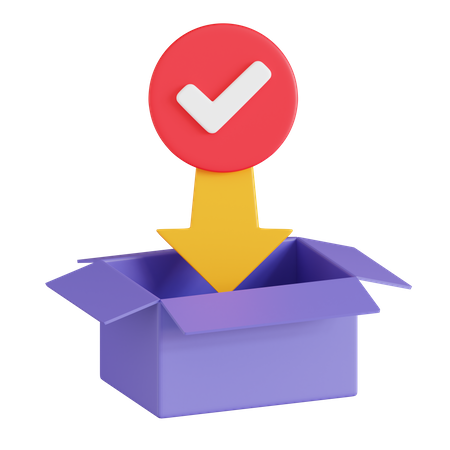 Verpackung  3D Icon