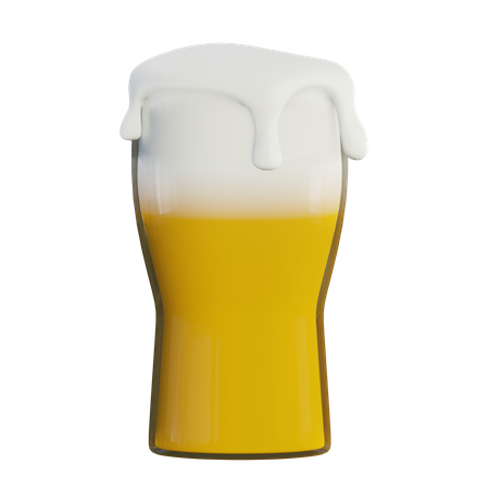 Verre à bière  3D Icon