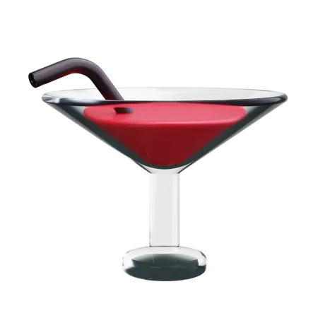 Verre à Cocktail  3D Icon