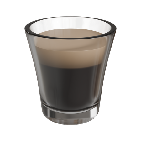 Verre à expresso  3D Icon