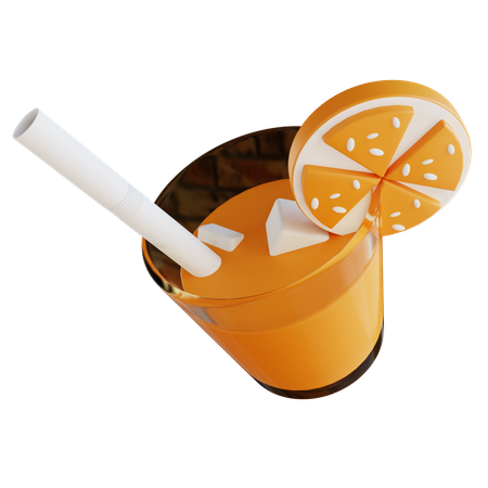 Verre de jus  3D Icon