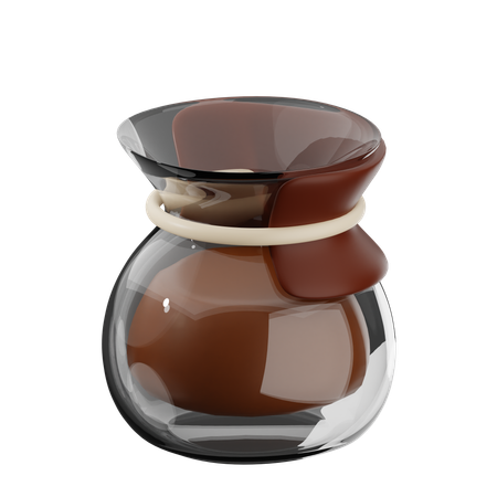 Verser sur un verre  3D Icon
