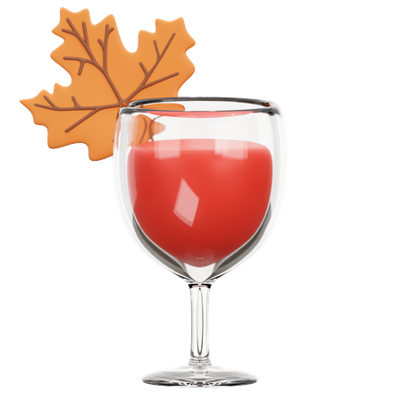 Verre de vin  3D Icon