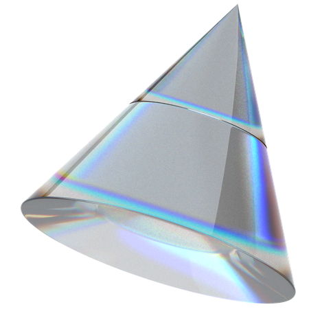 Verre, résumé  3D Icon