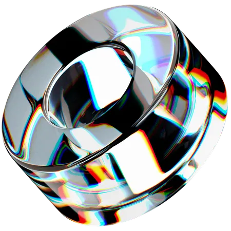 Verre cercle sacré  3D Icon