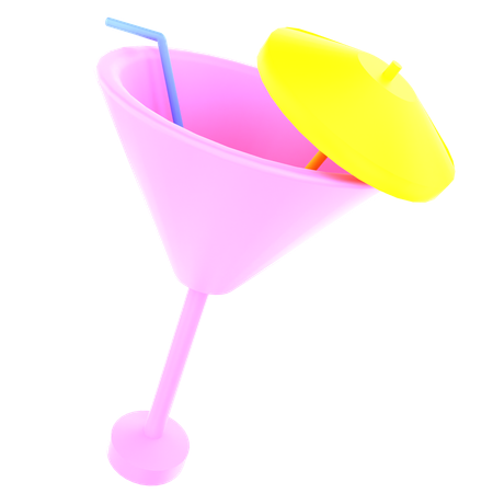 Verre de jus  3D Icon