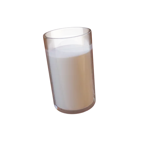 Verre de lait  3D Icon