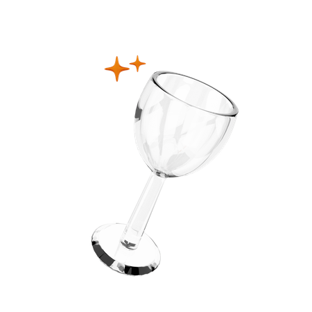 Verre de vin  3D Icon