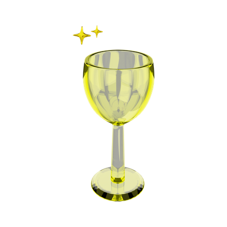 Verre de vin  3D Icon