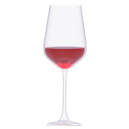 Verre de vin  3D Icon