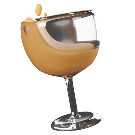 Verre de vin  3D Icon