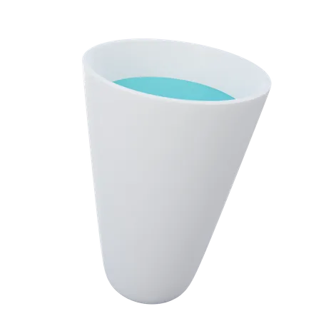 Verre d'eau  3D Icon