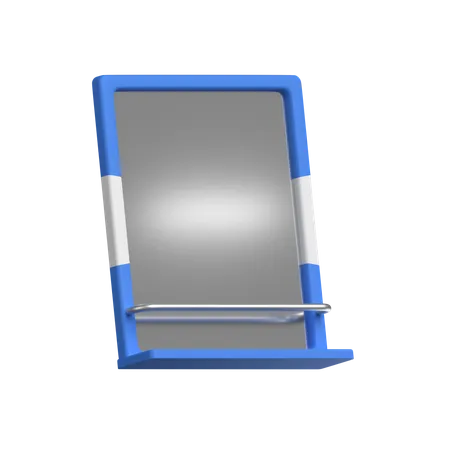 Miroir en verre  3D Icon