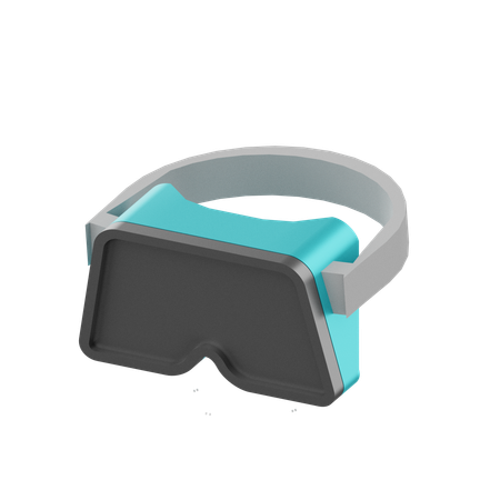 Verre VR  3D Icon