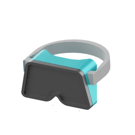 Verre VR  3D Icon