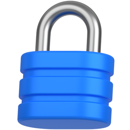 Verrouillage  3D Icon